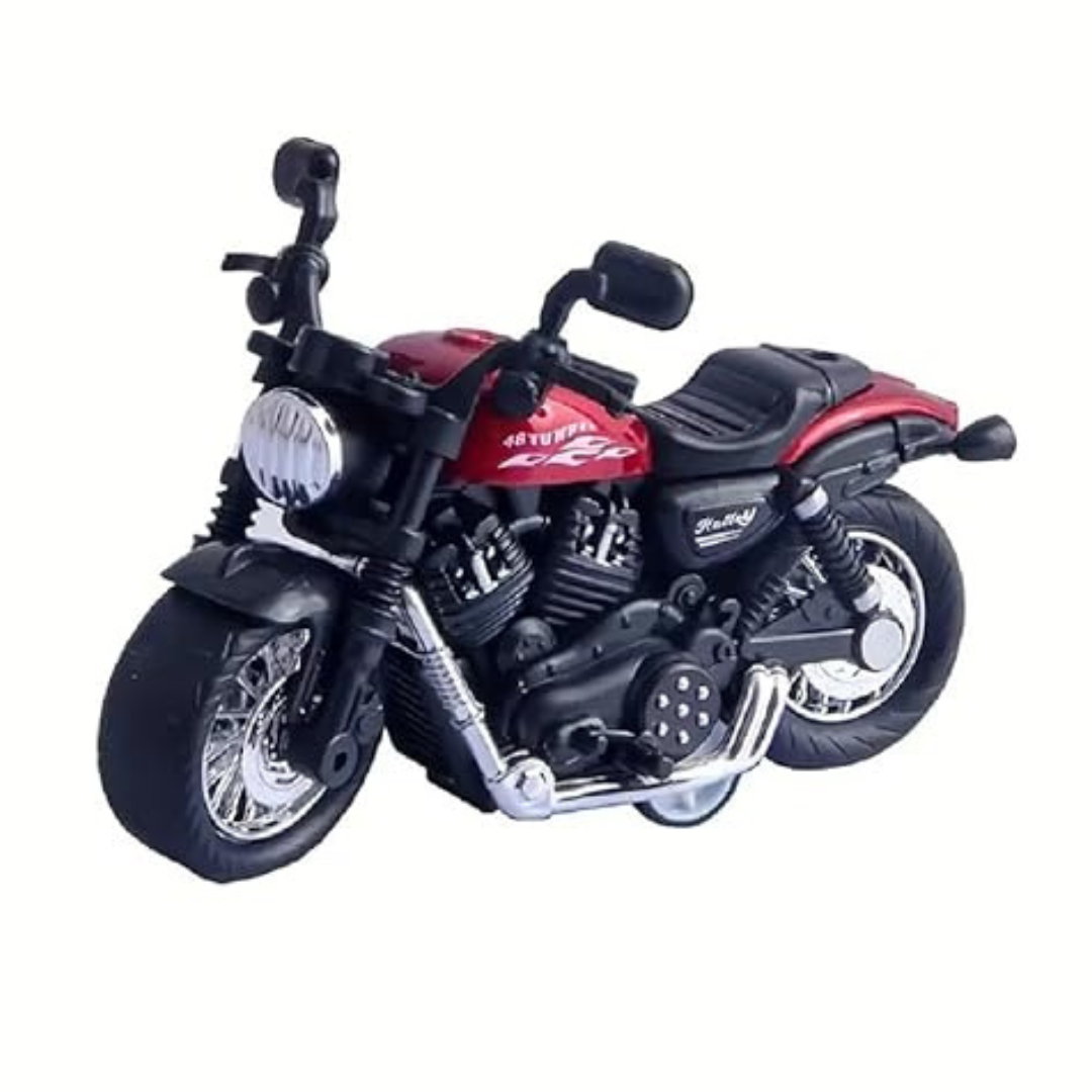 Alloy Metal Pullback Mini Bullet Motorcycle Toy